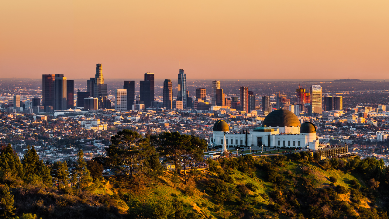 Los Angeles skyline reflecting the city’s character and influence on residential architecture and home building