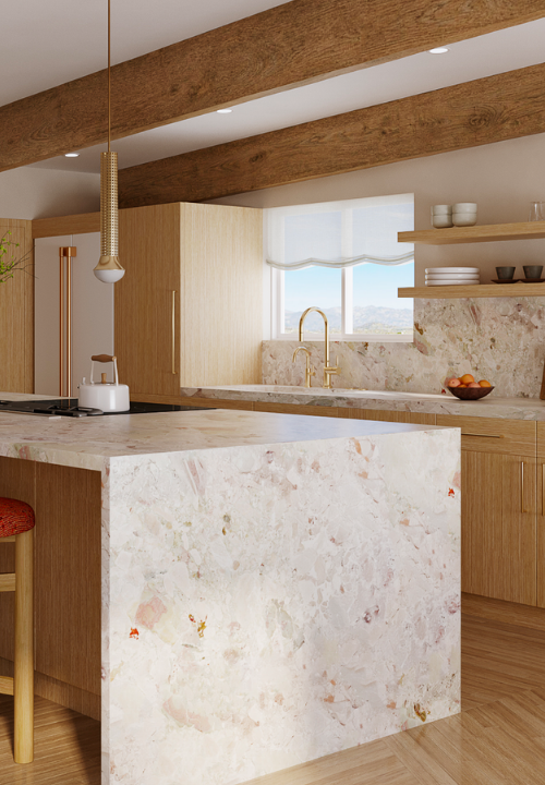 Custom kitchen renovation in progress by Joel & Co. in Los Angeles, showcasing the transformation of an existing home through thoughtful construction